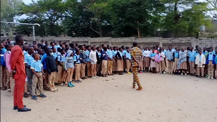 Accueil Évêque Kara, fév 2024